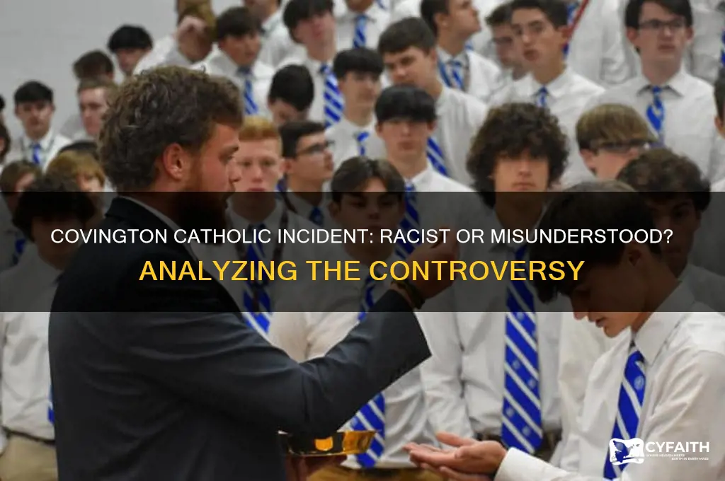 what was the incident with covington catholic racist or not
