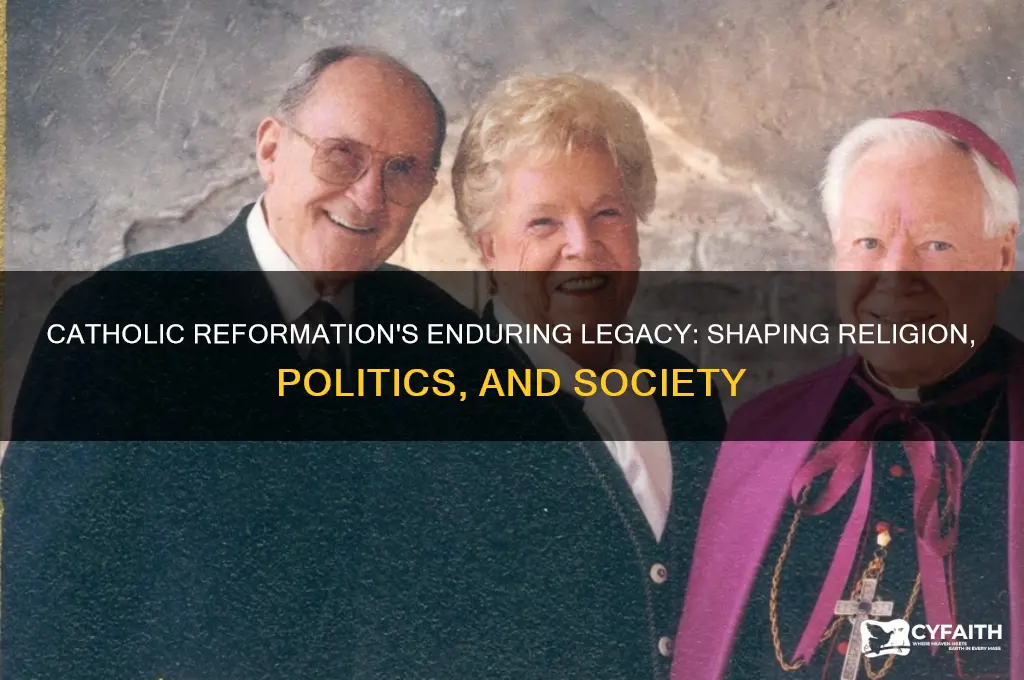 what was the long term effect of the catholic reformation