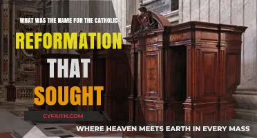The Catholic Reformation: Unveiling the Name Behind the Counter-Reformation Movement
