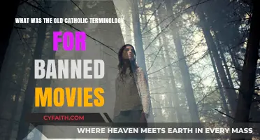 Old Catholic Terminology for Banned Movies: A Forgotten Moral Code