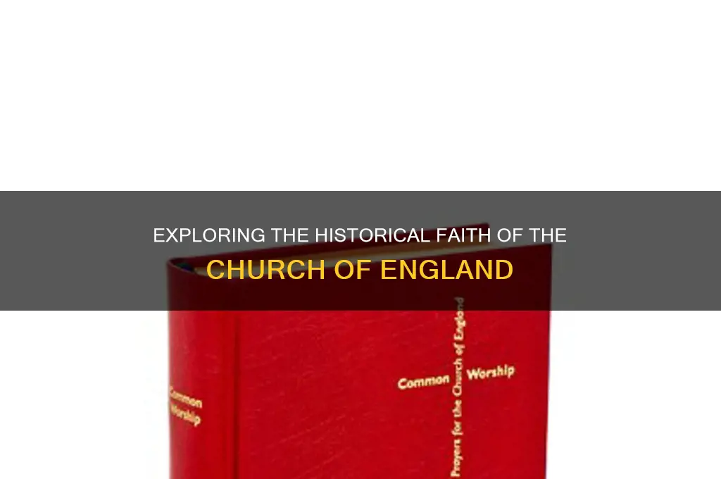 what was the religion of the church of england