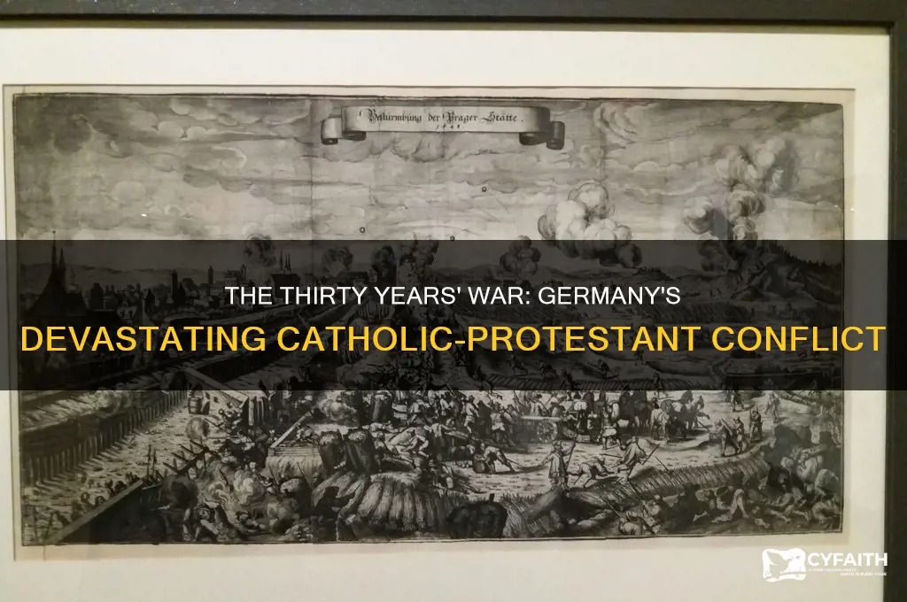 what was the religious war between germany and catholics called