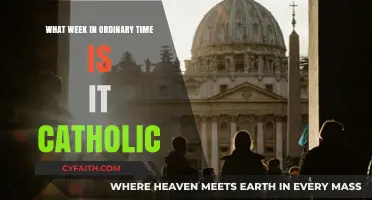 The Catholic Church's Ordinary Time: Week Number and Significance