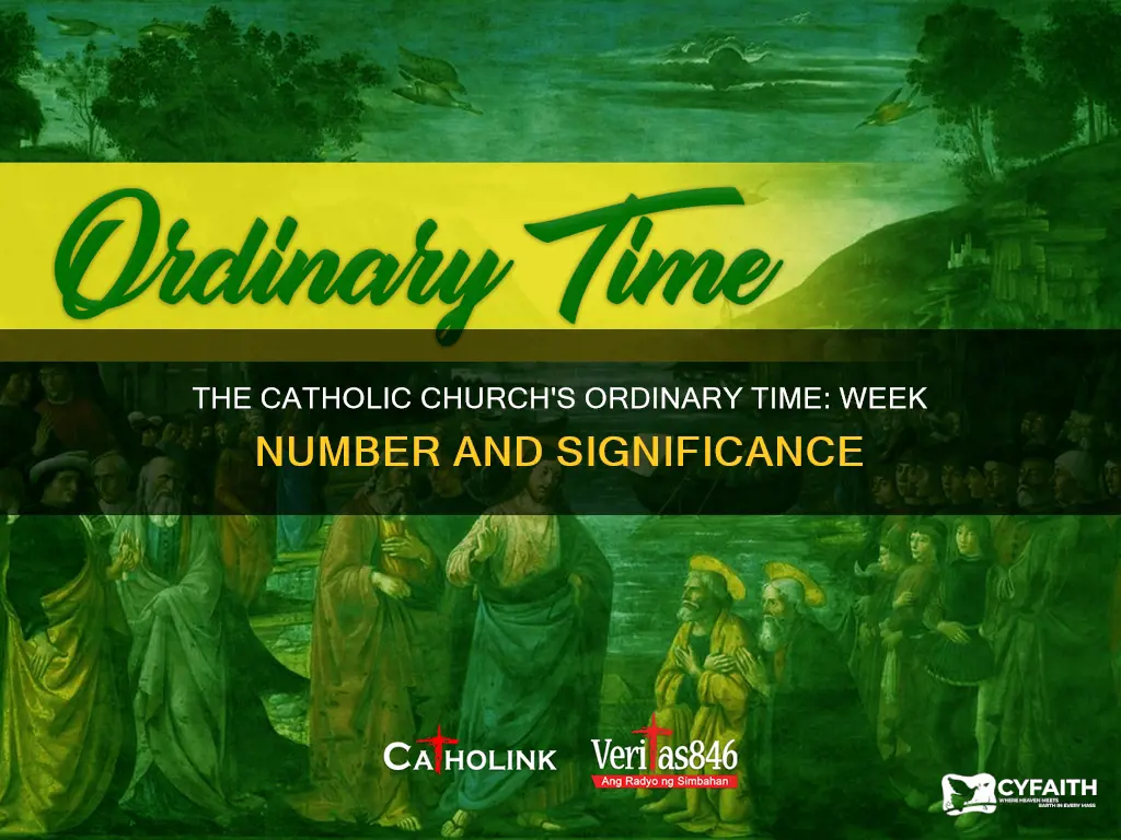 what week in ordinary time is it catholic
