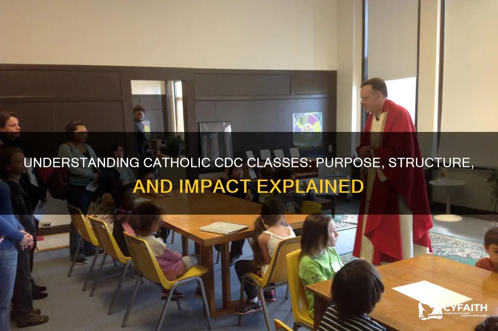 what were catholic cdc classes