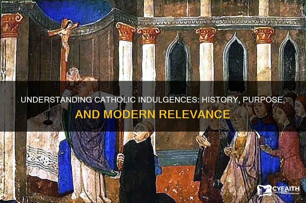 what were catholic indulgences