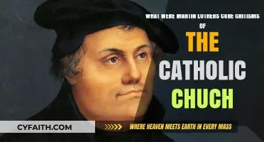 Martin Luther's Core Criticisms of the Catholic Church Explained