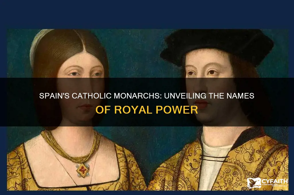 what were the names of spain