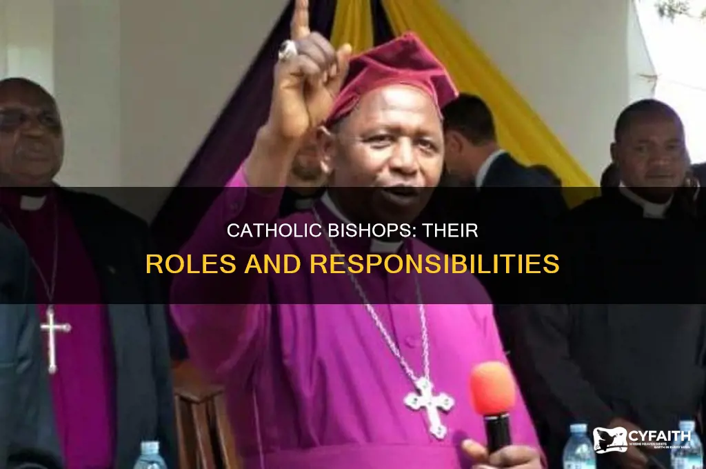 what work does a catholic bishop do