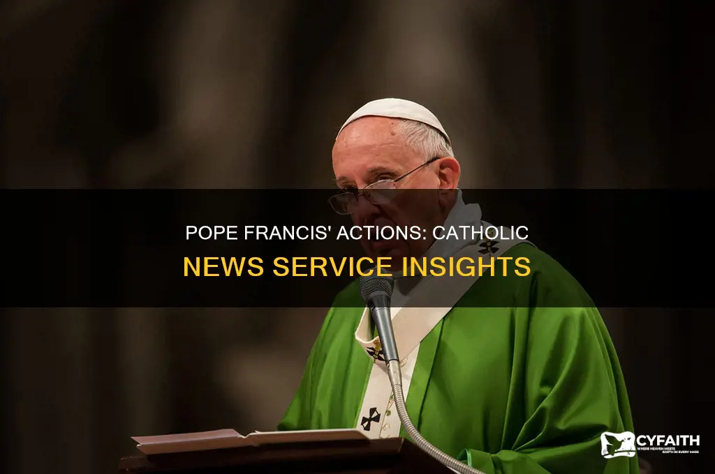 what would pope francis do catholic news service