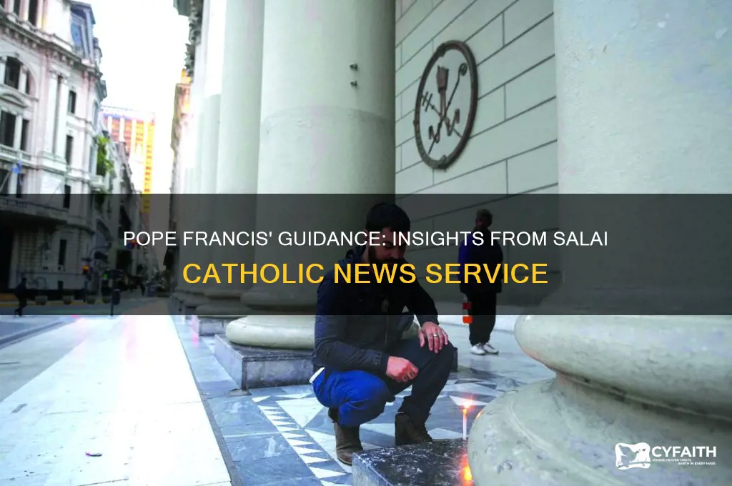 what would pope francis do salai catholic news service