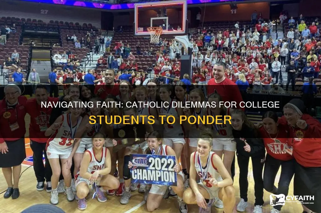 what would you do catholic scenarios for college students