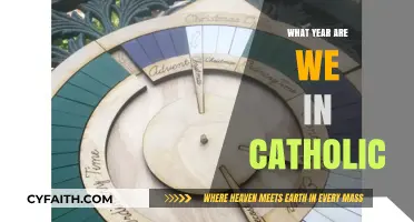 The Catholic Calendar: What Year Are We In?
