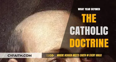The Catholic Doctrine's Defining Year