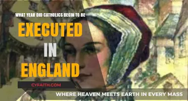 The Year Catholics Faced Execution in England: A Historical Overview