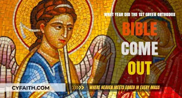 The Origins of the Greek Orthodox Bible: A Historical Timeline