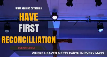 When Catholics First Reconcile