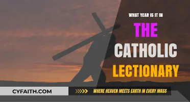The Catholic Lectionary: A Yearly Cycle of Readings