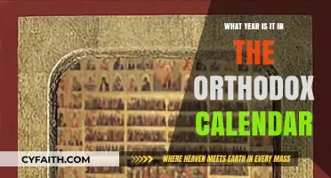 Understanding the Orthodox Calendar: Current Year and Historical Context