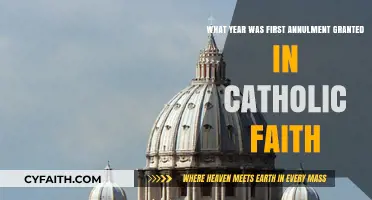 The Year the Catholic Church First Granted Annulment