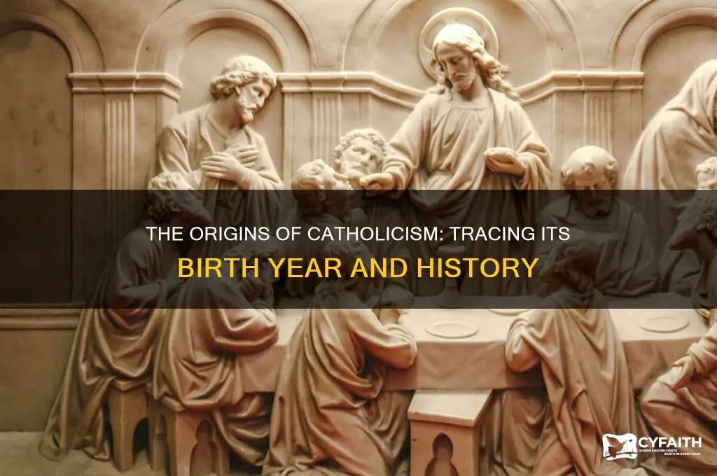 what yearwas catholic born