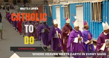 How Can a Lapsed Catholic Find Their Way Back?