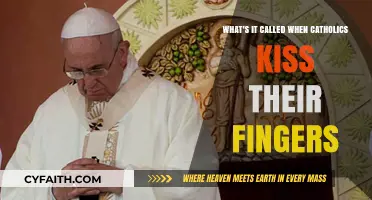 Why Catholics Kiss Their Fingers: Exploring the Meaning Behind the Gesture