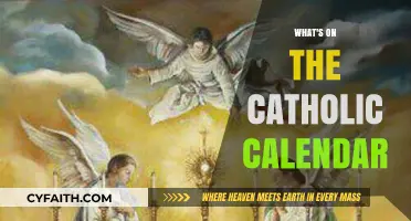 Catholic Calendar: Events and Celebrations Explained