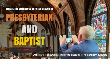 Deacon Roles Compared: Presbyterian vs. Baptist Church Leadership