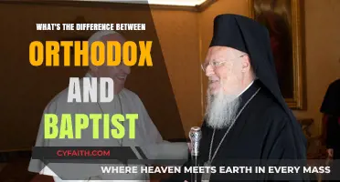 Orthodox vs. Baptist: Key Theological and Practical Differences Explained