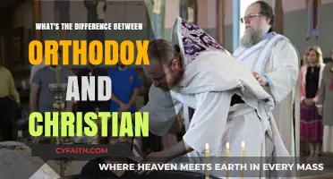 Orthodox vs. Christian: Understanding the Key Theological Differences
