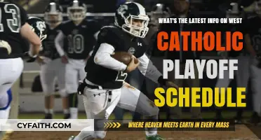 West Catholic Playoff Schedule Updates: Latest Info and Key Dates