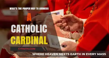Addressing a Catholic Cardinal: Etiquette and Proper Titles Explained