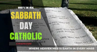 The Catholic Sabbath: A Day of Rest and Reflection