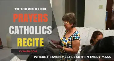 Understanding Catholic Devotional Prayers: Names and Their Significance