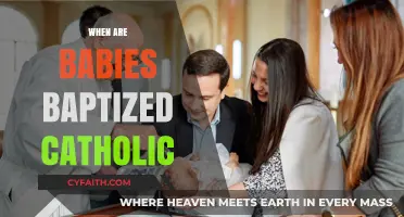 Catholic Baptism Timing: When Are Babies Typically Baptized?