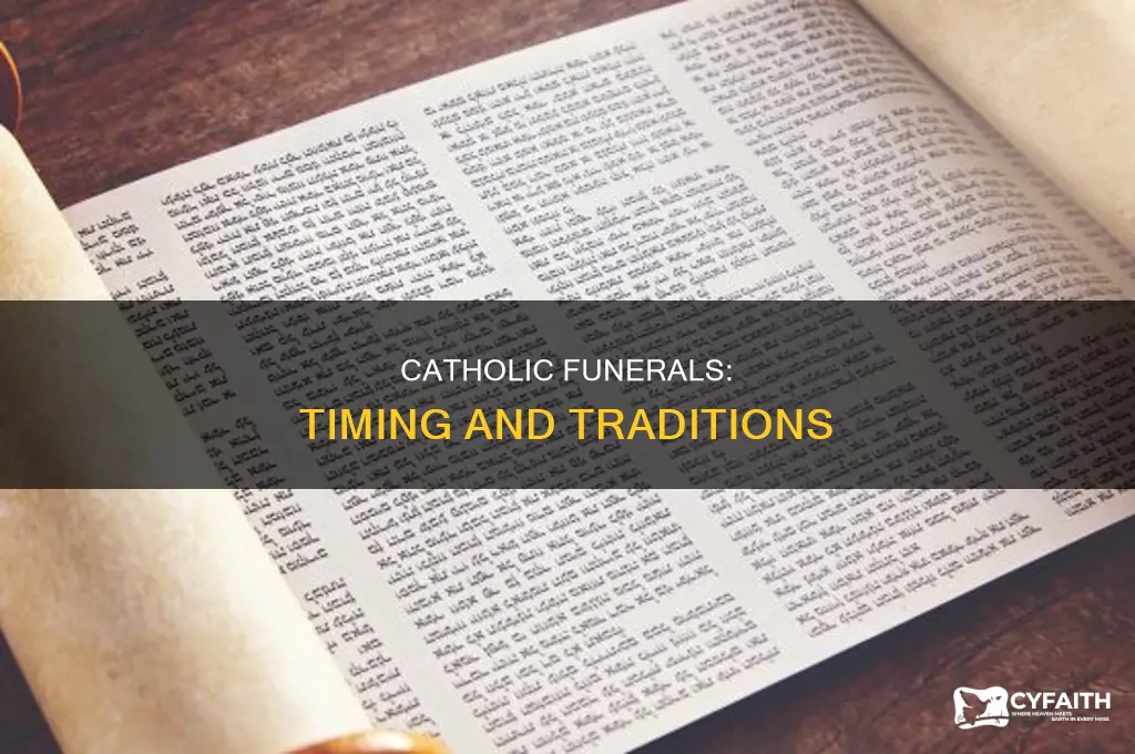 when are catholic funerals usually held