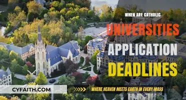 Catholic University Applications: Deadline Insights