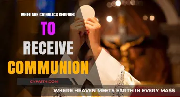 Communion Requirements for Catholics: When and Why