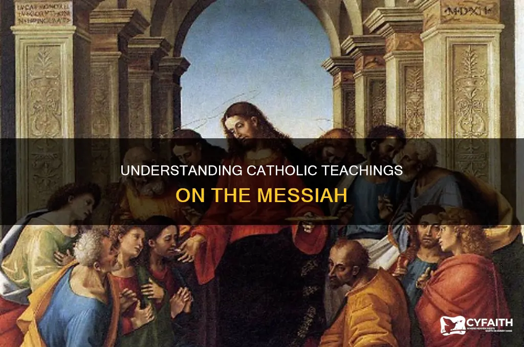 when are catholics taught about the massia