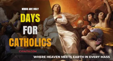 Holy Days of Obligation: Catholic Observances and Celebrations