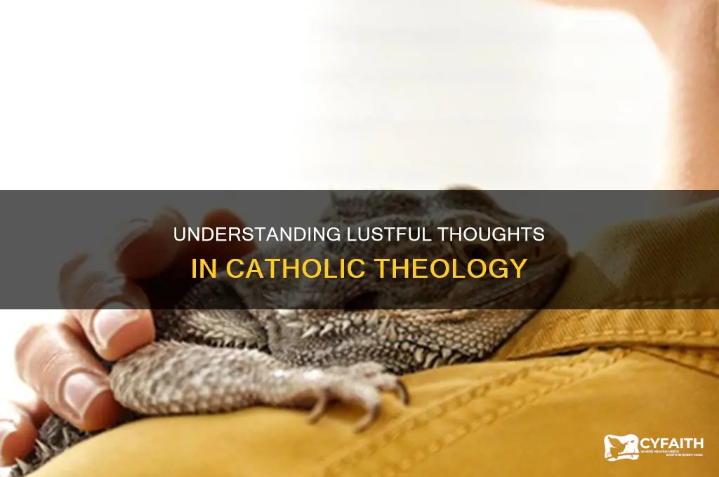 when are lustful thoughts sinful catholic