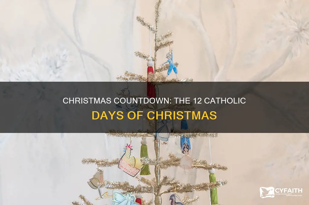when are the 12 days of christmas catholic