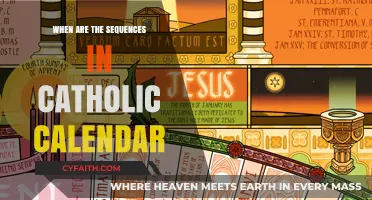 Catholic Calendar Sequences: Understanding the Order
