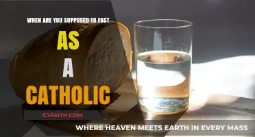Catholic Fasting Guidelines: Understanding When and How to Observe Fasting