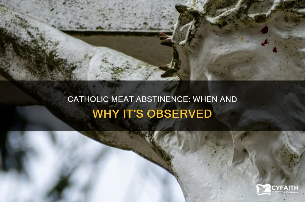 when cant catholics eat meat
