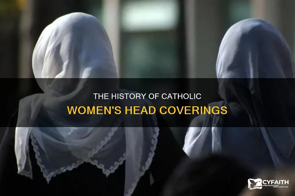when catholic women wore head cover