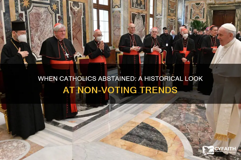 when catholics didn