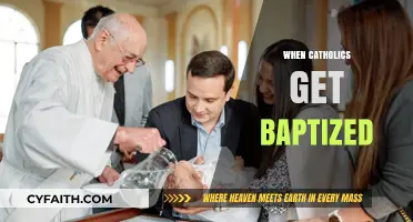 Understanding the Sacred Rite: When Catholics Receive Baptism