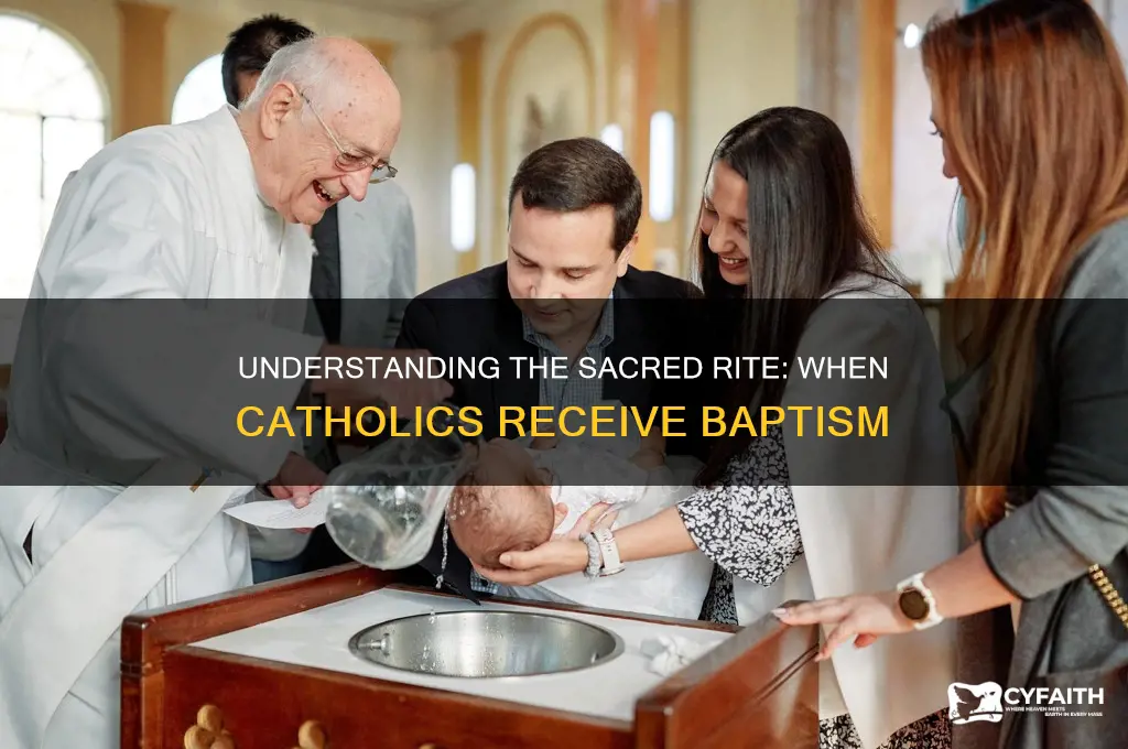 when catholics get baptized